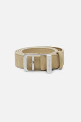 Suede Ecru Belt