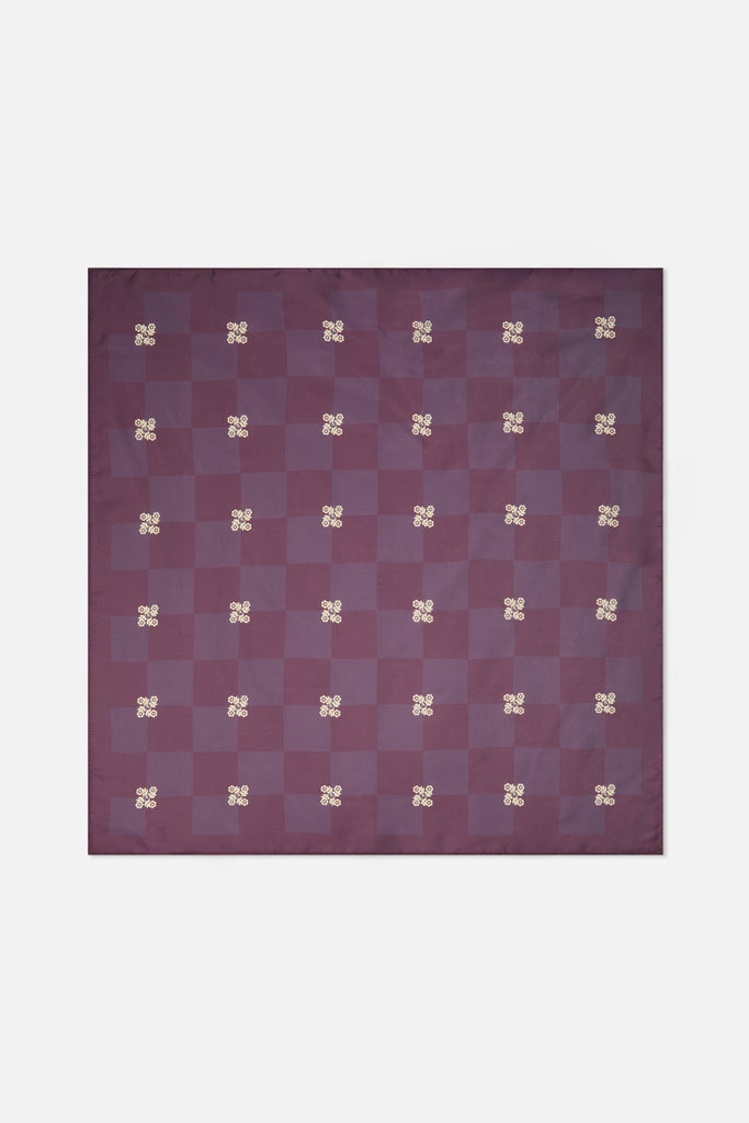 Pollen Burgundy Bandana