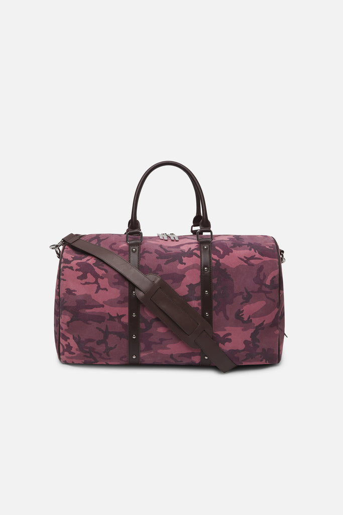 Camo Wine Duffle Bag