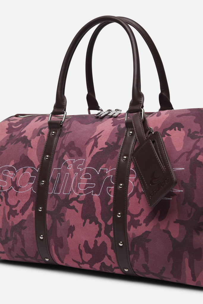 Camo Wine Duffle Bag