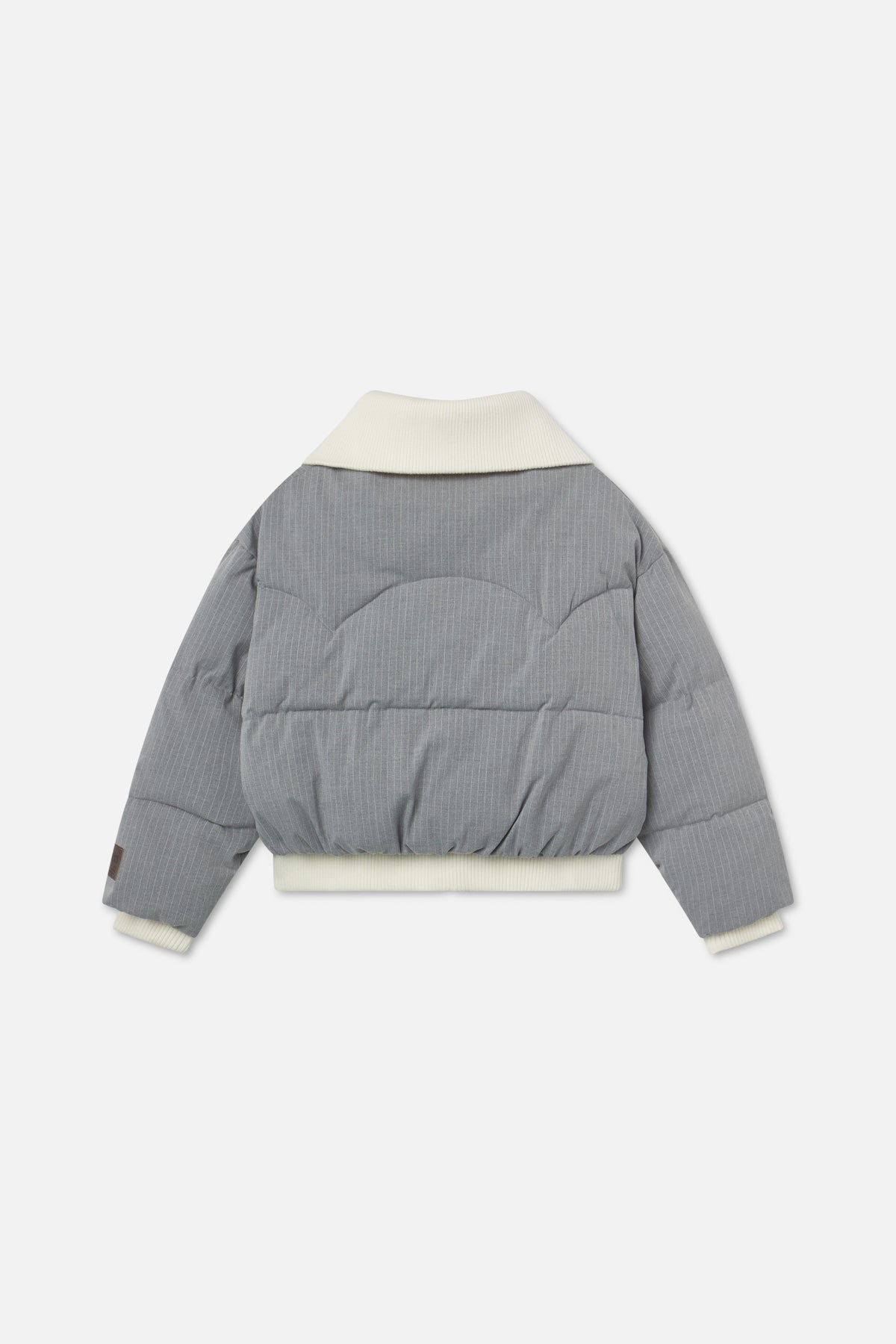 Donatello Light Grey Puffer