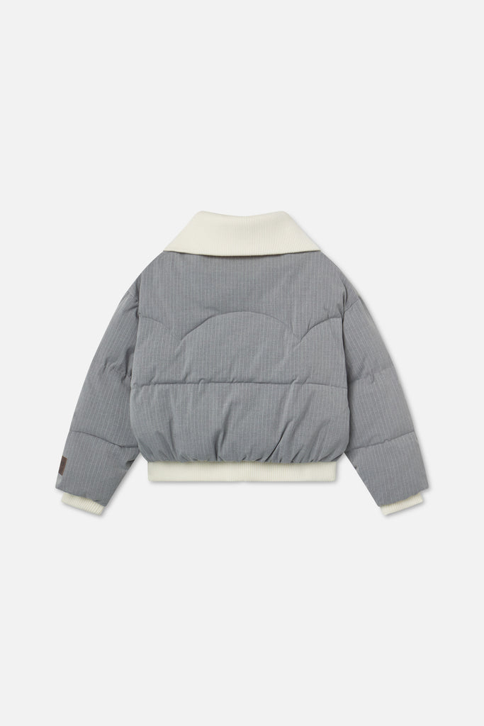 Donatello Light Grey Puffer