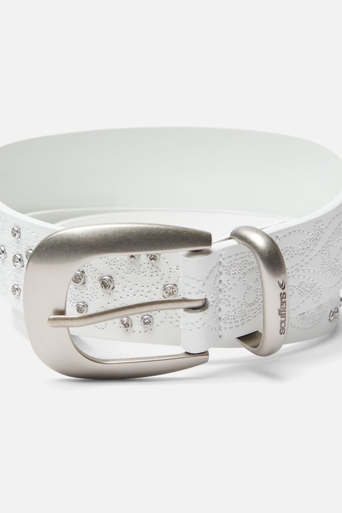 Shinning  Light Grey Belt