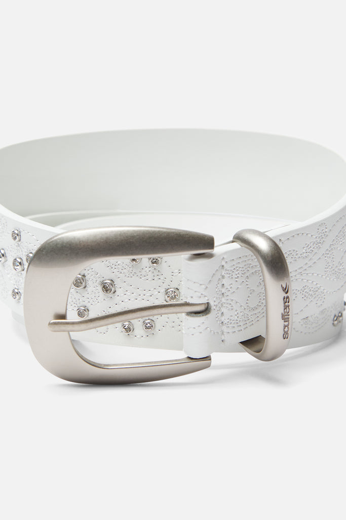 Shinning  Light Grey Belt