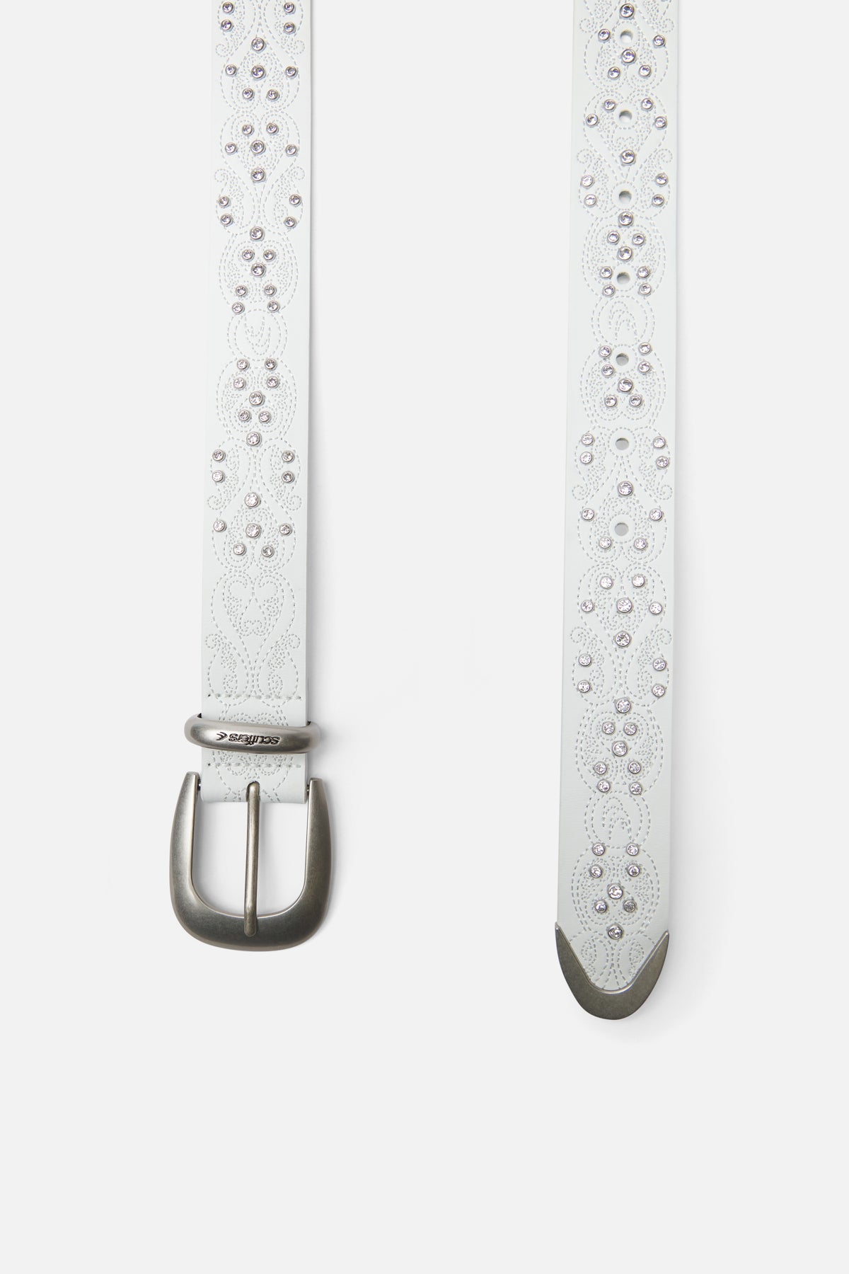 Shinning  Light Grey Belt