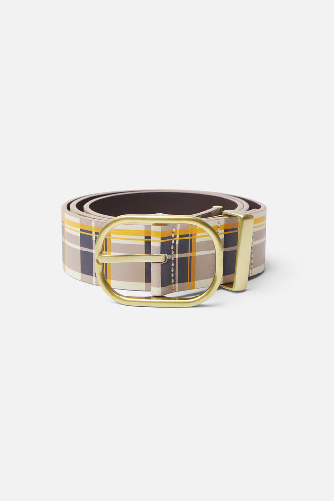 Checkered Brown Belt