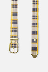 Checkered Brown Belt