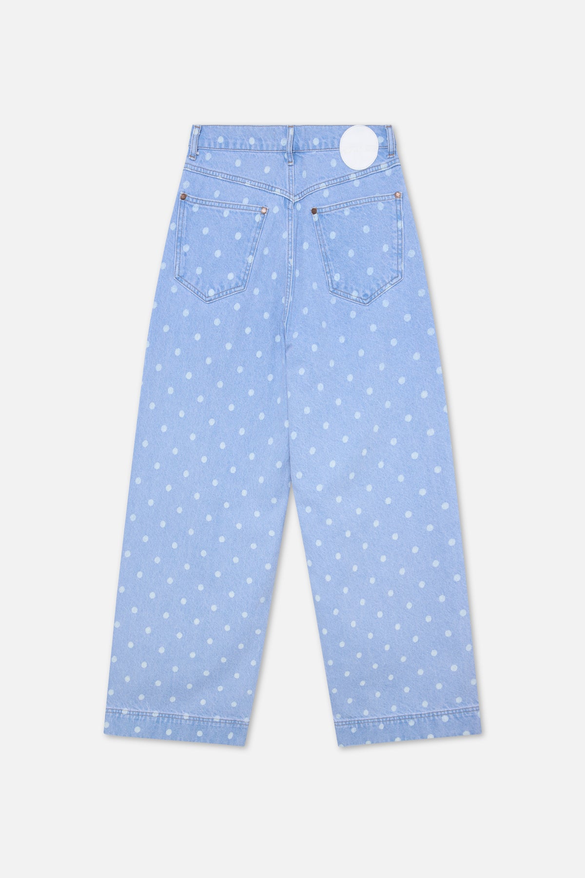 Dots Light Blue Pants
