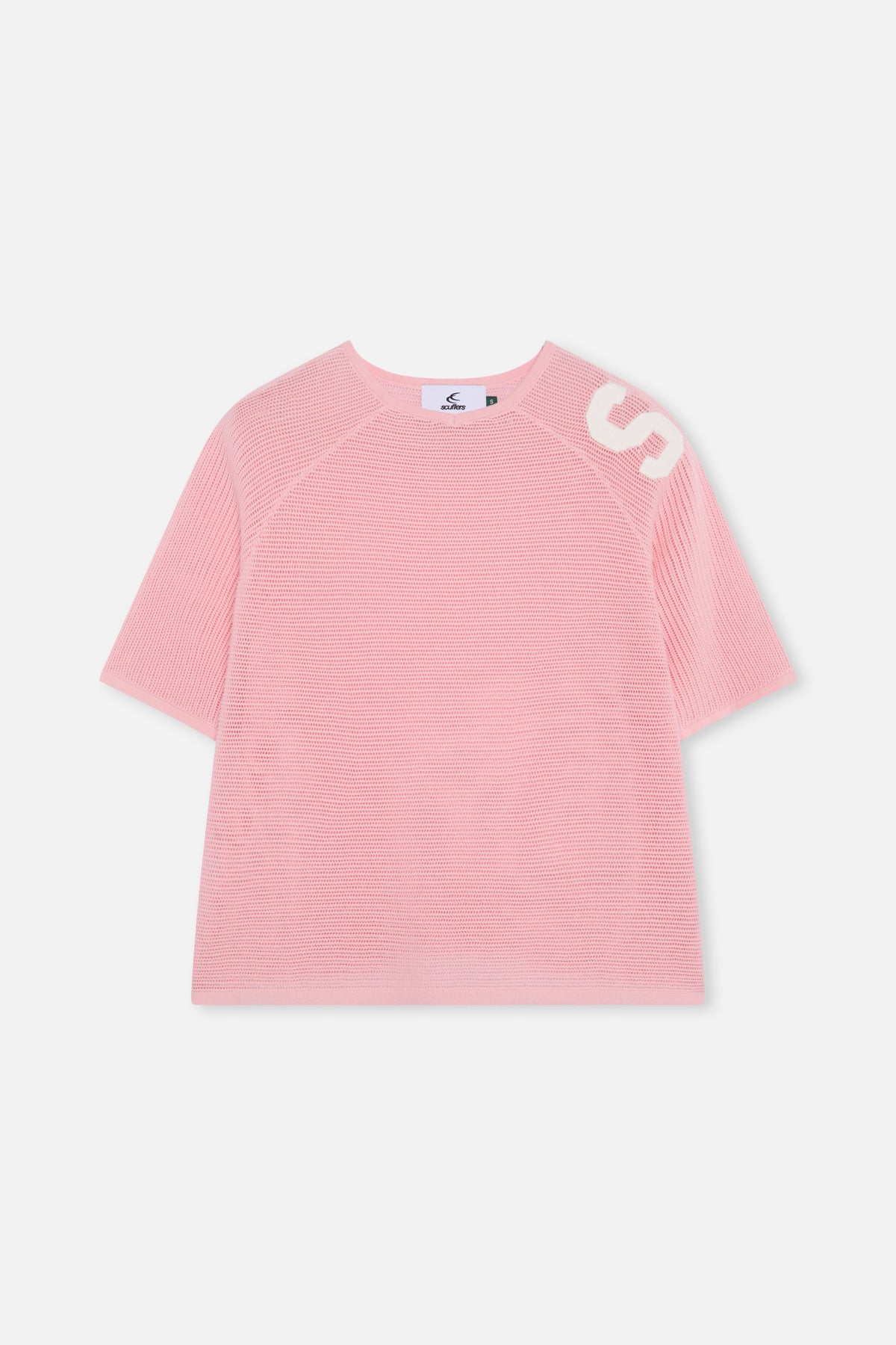 scuffers ボーダー ピンクニット セーター Beacon Pink Knit – Scuffers
