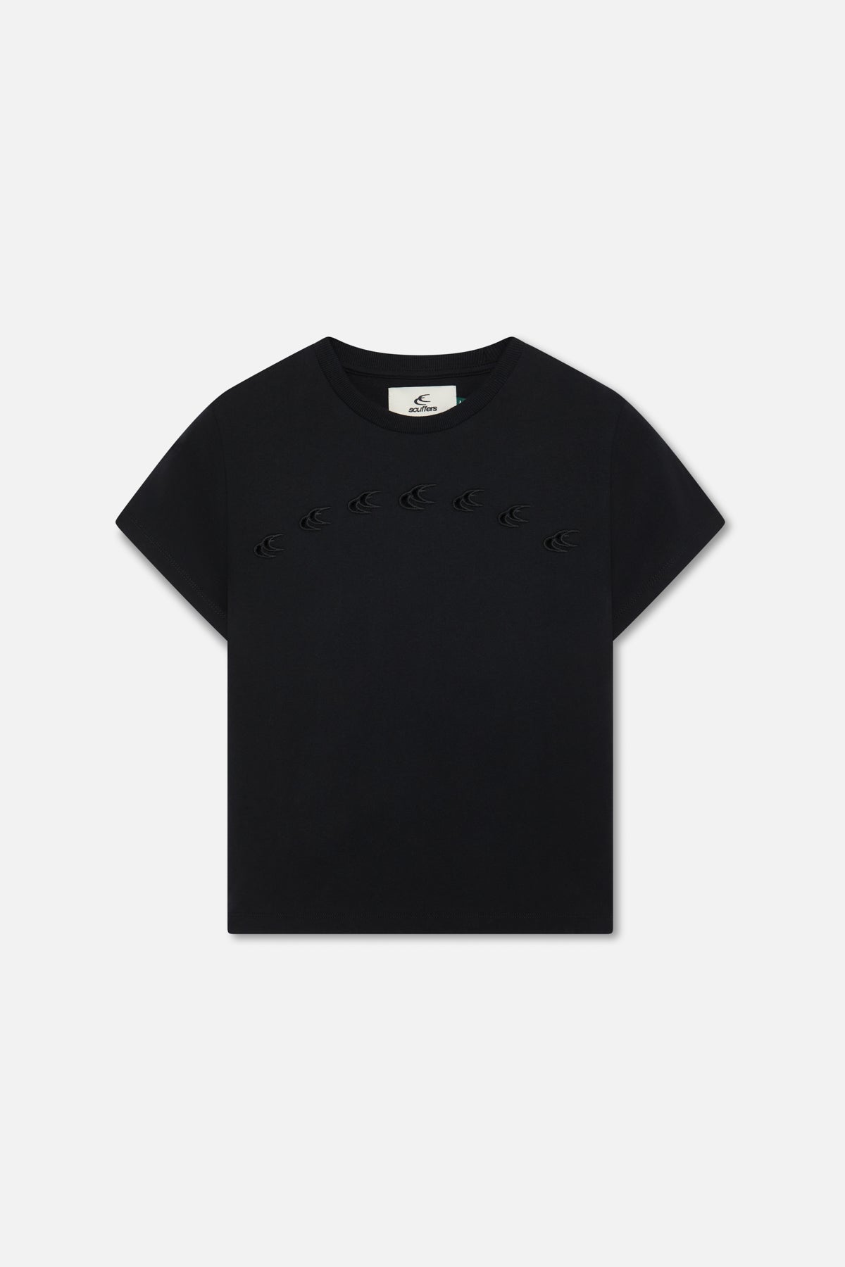 Hole Black T-Shirt – Scuffers