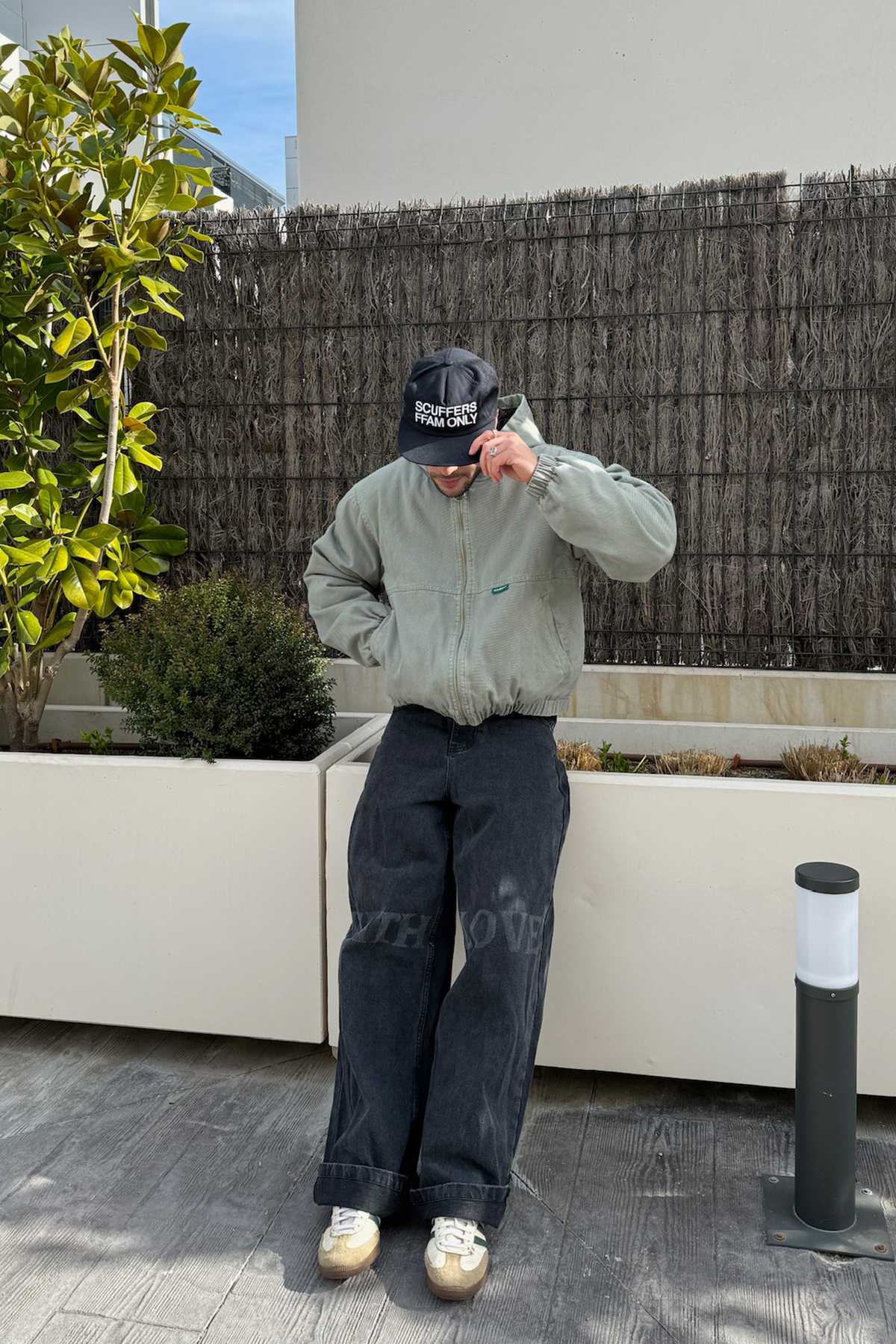 ジャケット・アウター SCUFFERS STAINED LIGHT GREEN WORK JACKET Scuffers Stained Light Green Work Jacket | TikTok