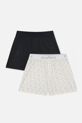 Monogram Black & Grey Underwear Pack