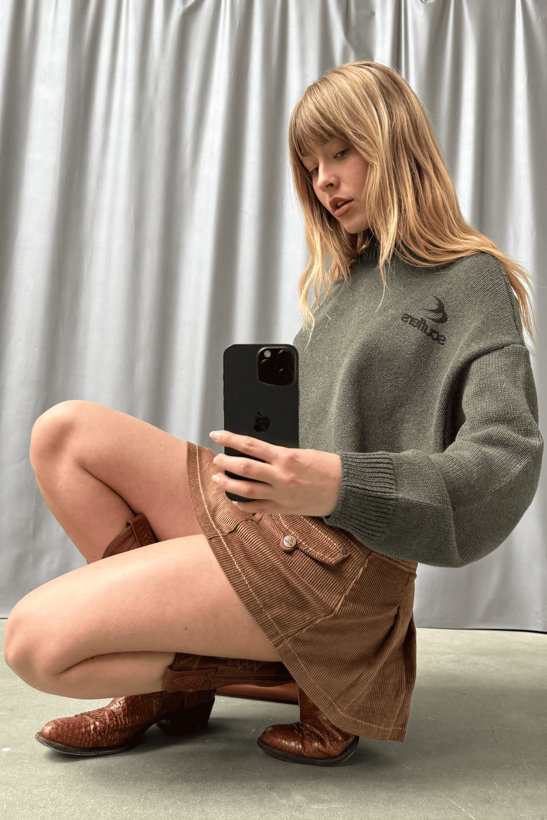Amore Green Knit – Scuffers