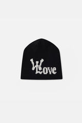 With Love Black Beanie