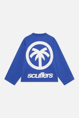 Palm Crewneck Royal Blue