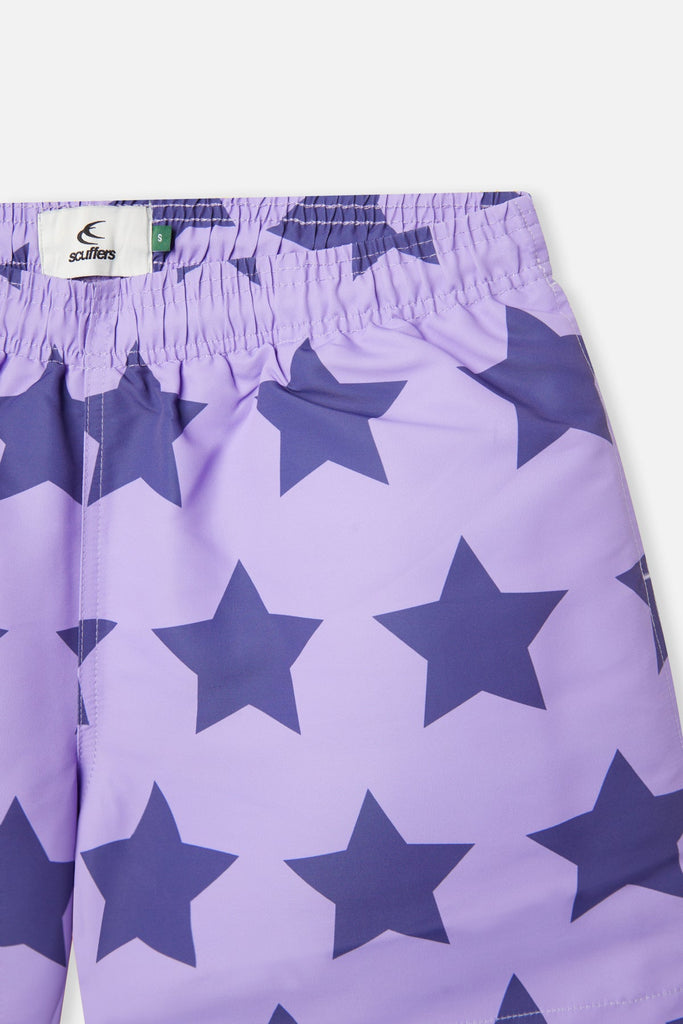 Stars Purple Swimwear