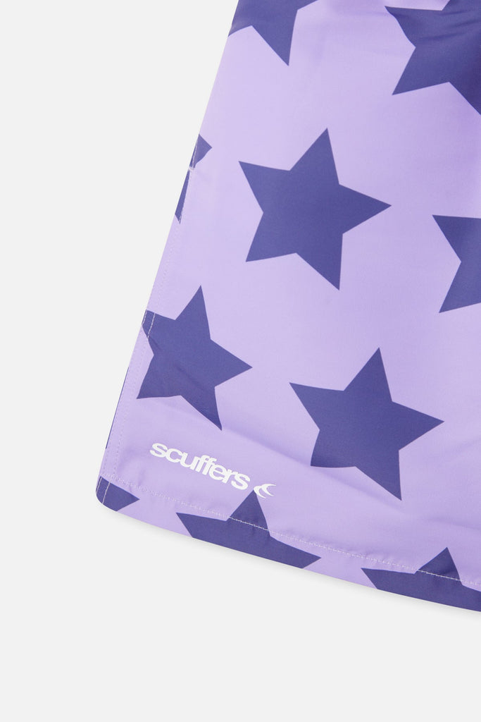 Stars Purple Swimwear