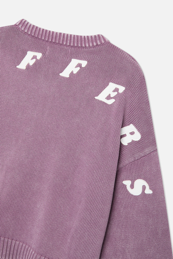 Coolie Purple Knit