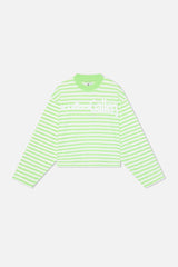 Curator Green & White Longsleeve