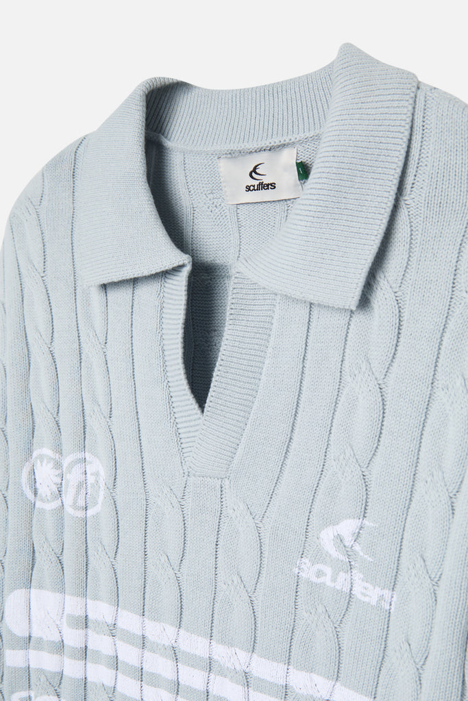 Trench Light Blue Polo