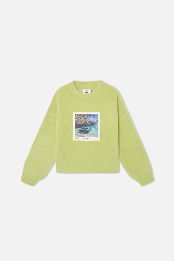 Oil #1 Green Knit