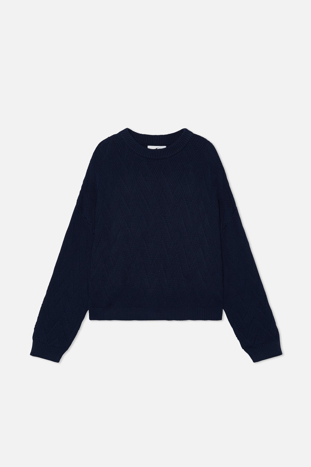 Club Navy Knit – Scuffers