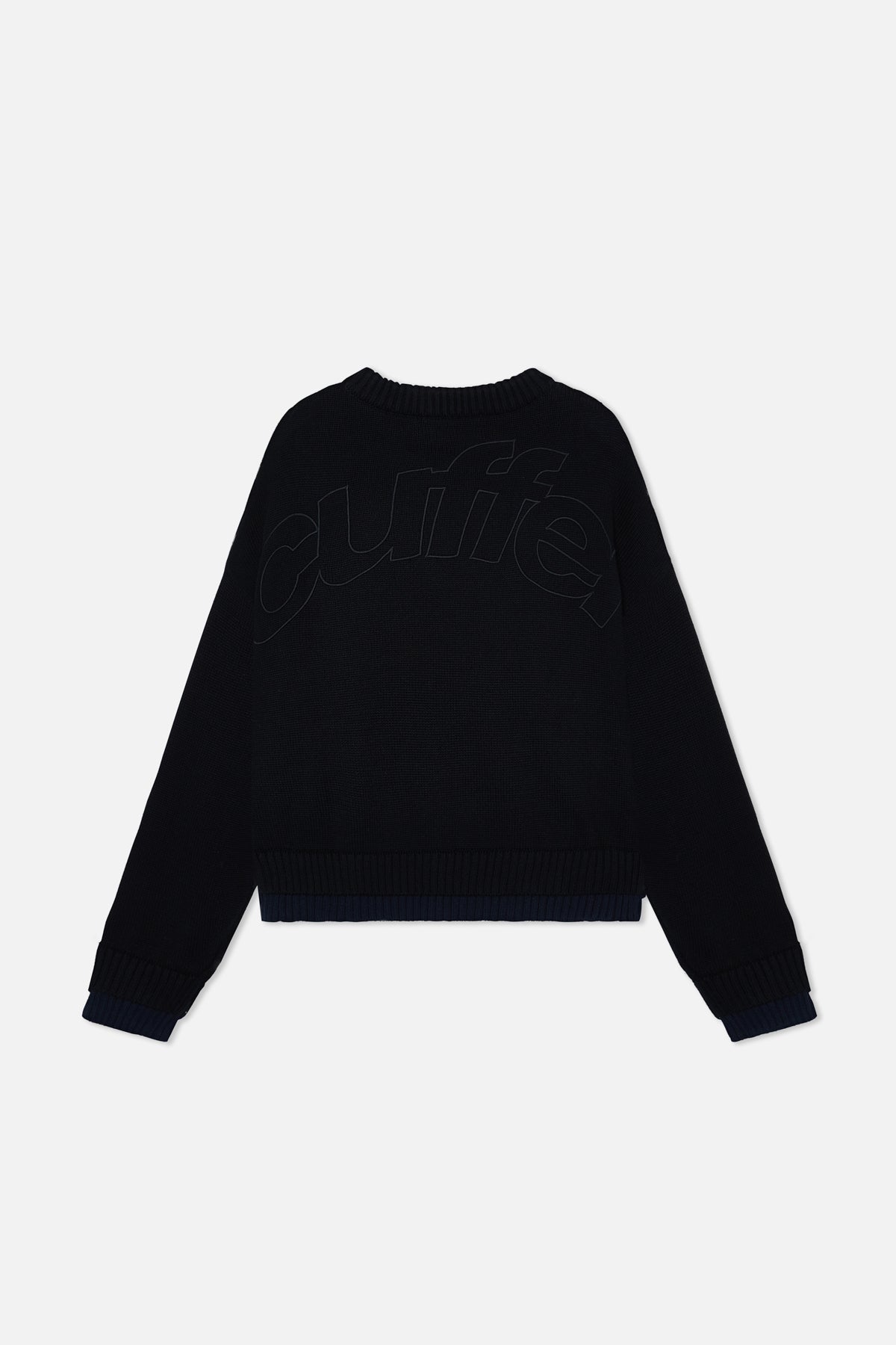 Double Black Knit