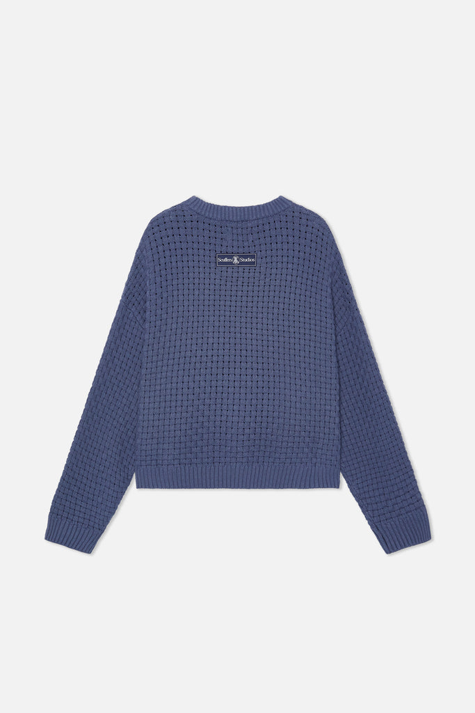 Case Blue Knit