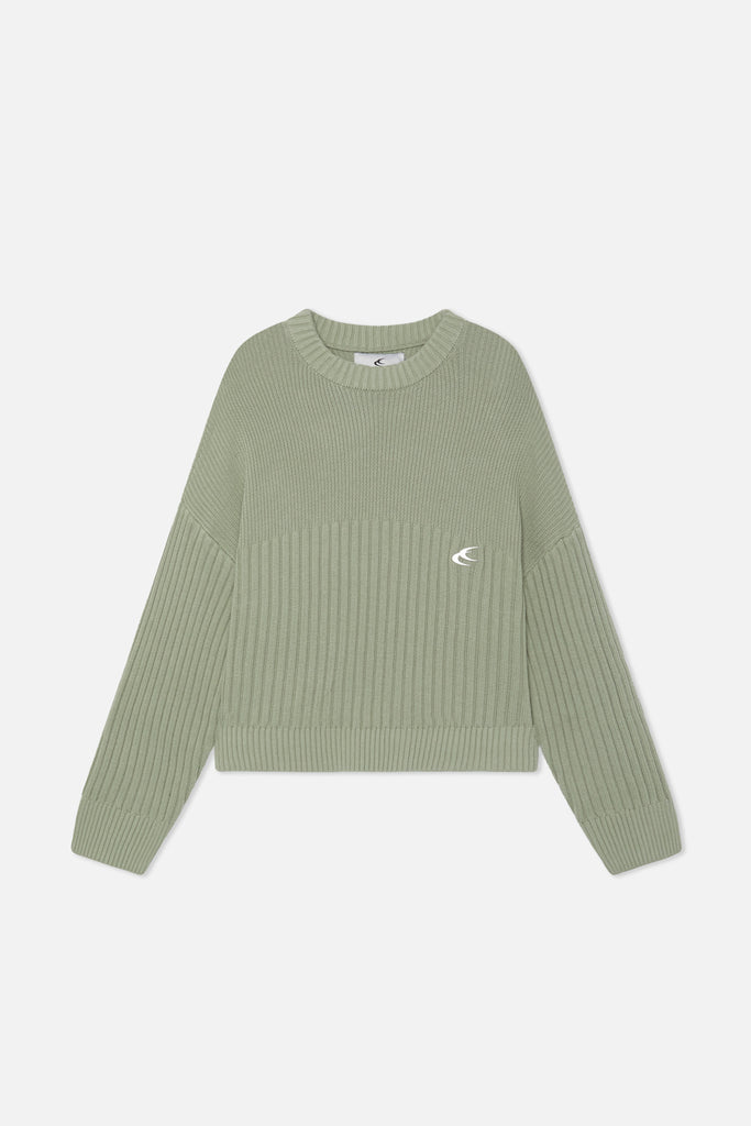 Pin Green Knit