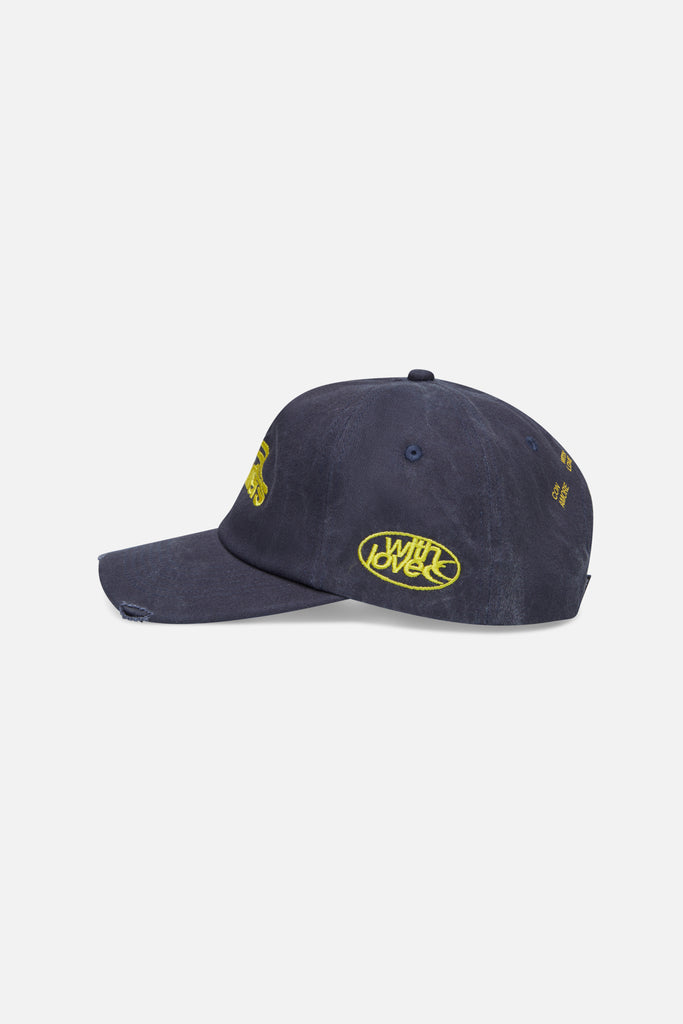 With Loves Navy Cap