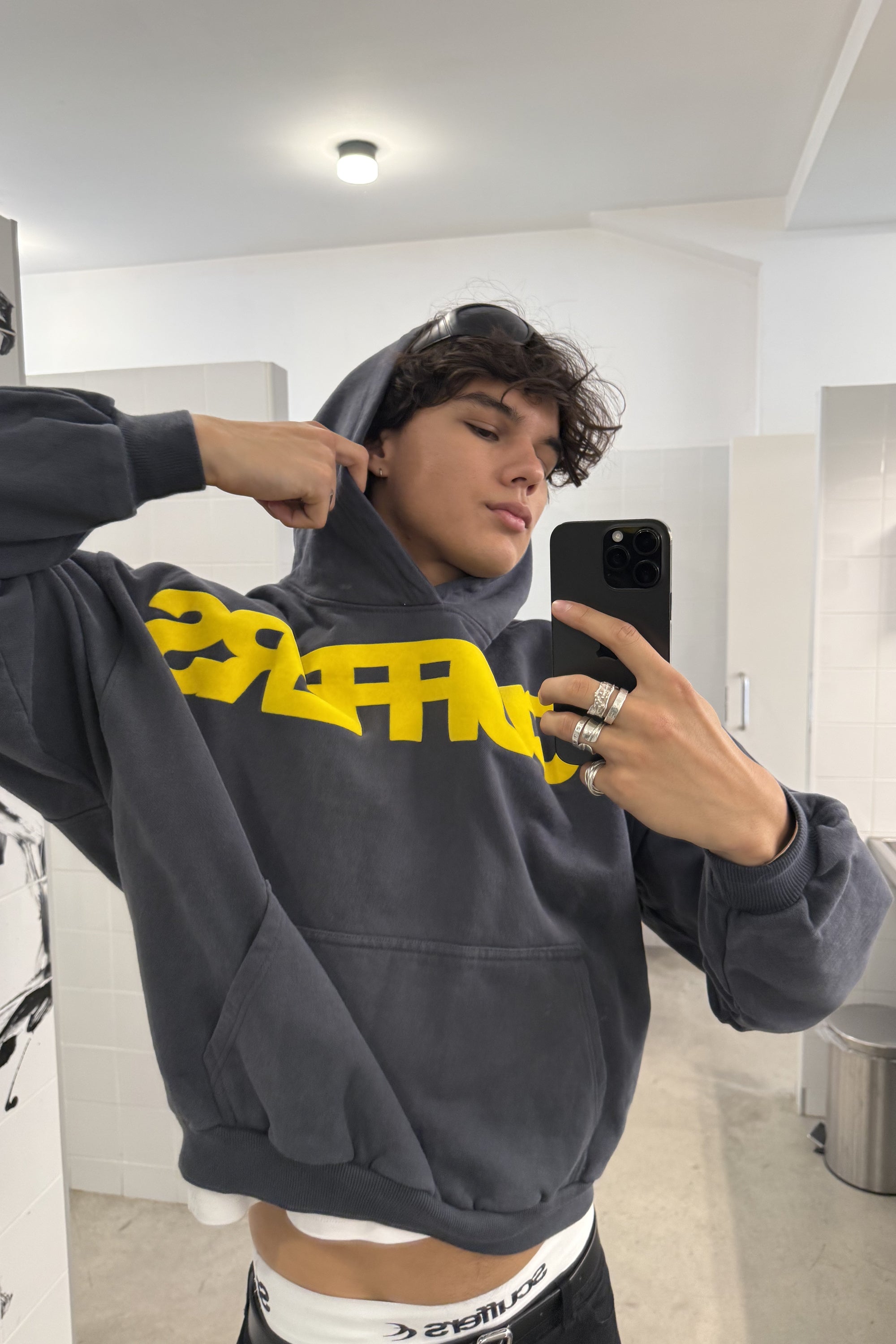 Flock Dark Hoodie - Oversized Hoodie | Scuffers