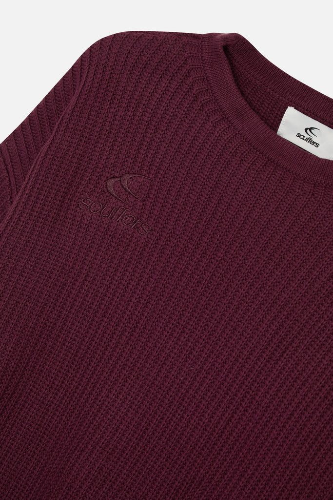 Amore Burgundy Knit