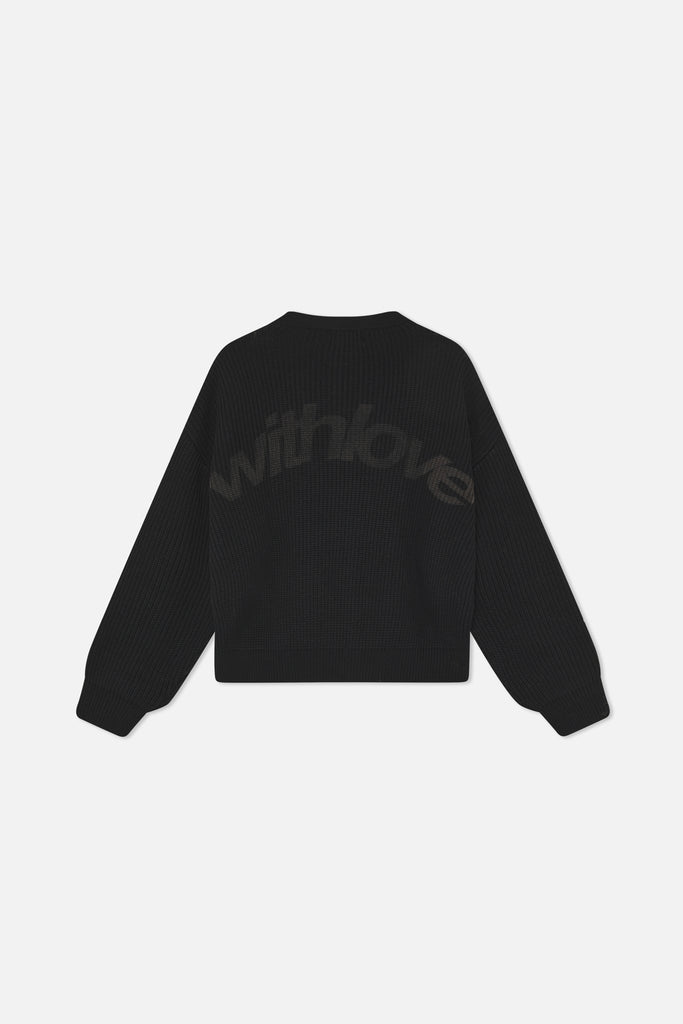 Amore Black Knit