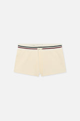 Athletic White Shorts