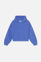 Bawdy Royal Blue Knit Hoodie