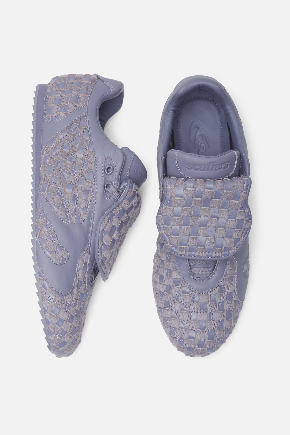 Iconic Braided Purple Sneaker