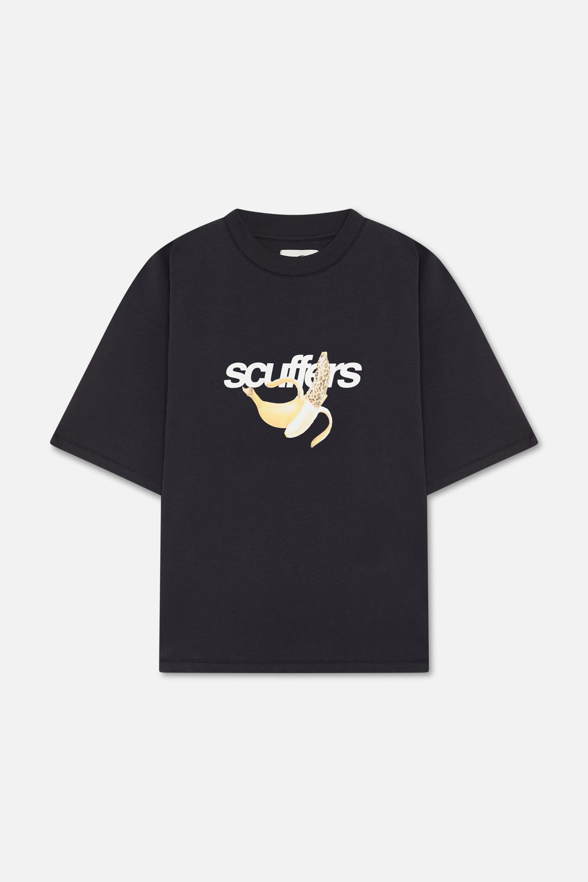Banana Black T-Shirt – Scuffers
