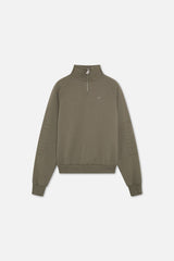 Bow Quarter Green Zip
