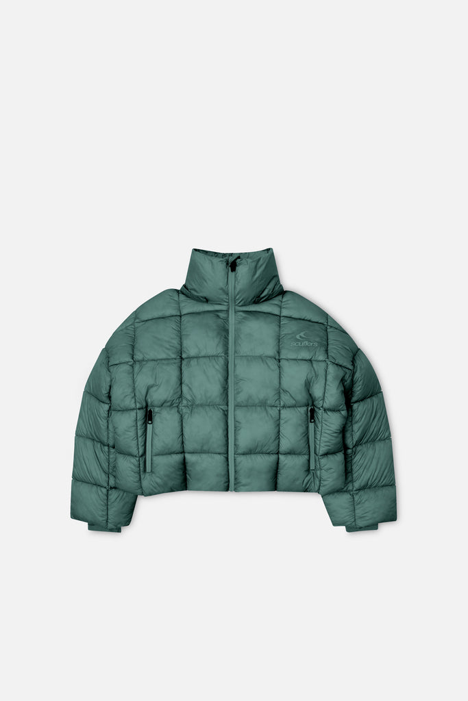 City Forest Green Puffer