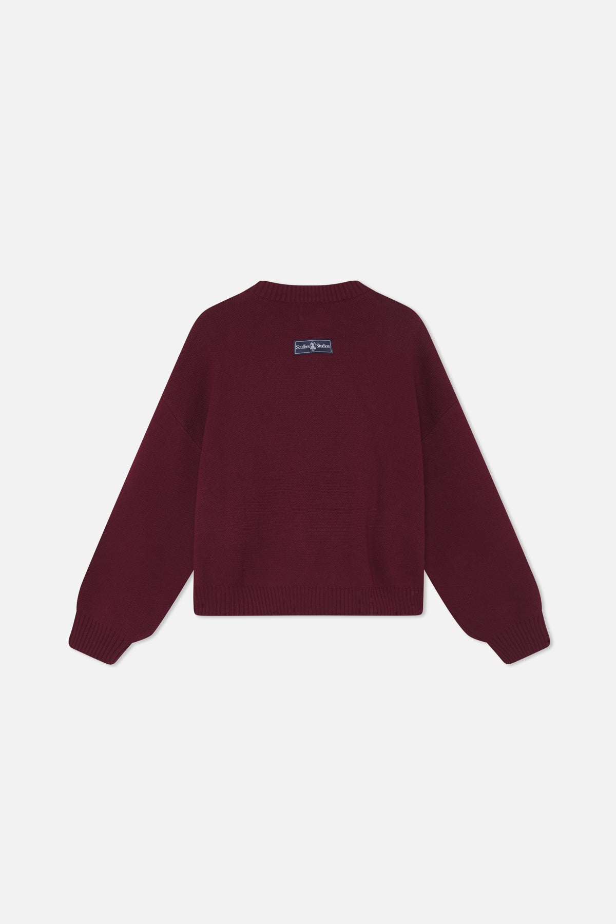 Caliente Burgundy Knit