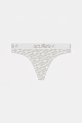 Monogram Grey Underwear Panty