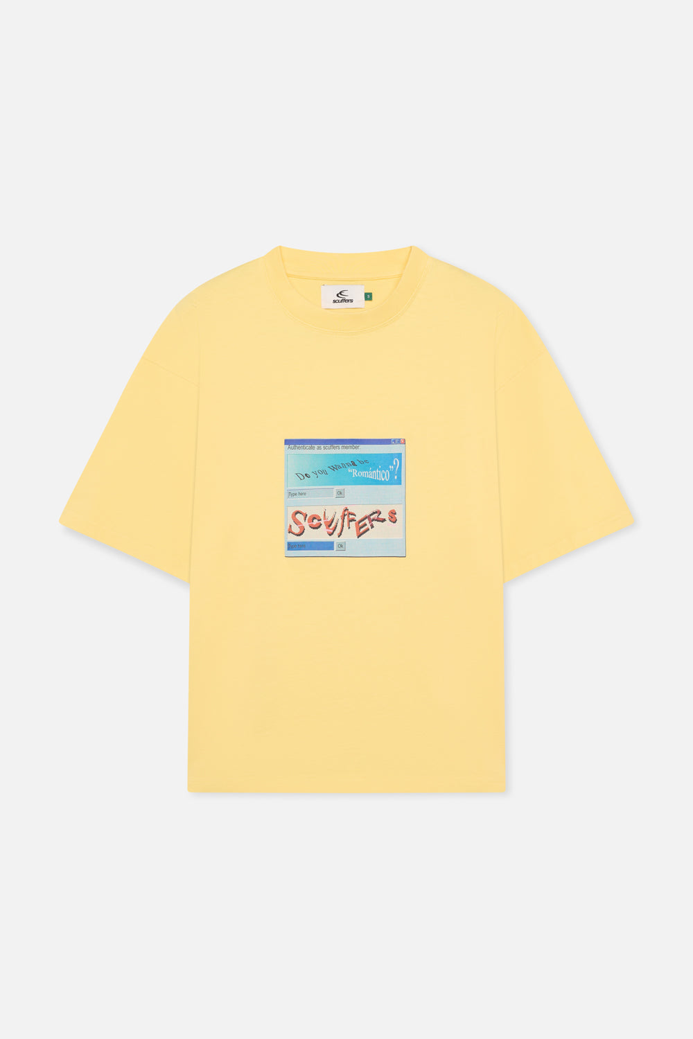 Log in Yellow T-Shirt – Scuffers