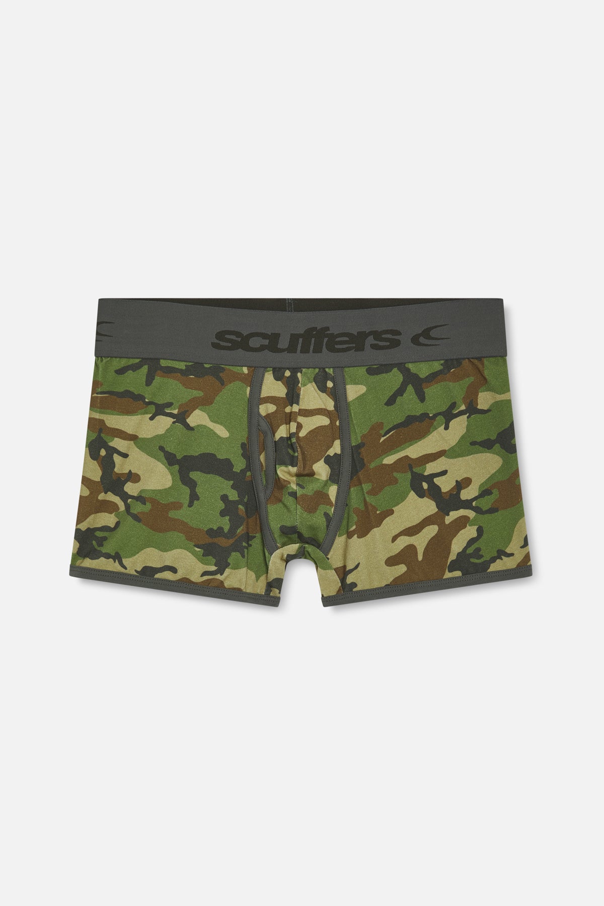 Camo Brief Green & Grey Boxers
