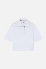 Camo White Polo