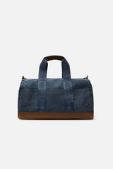 Canvas Navy Duffle Bag