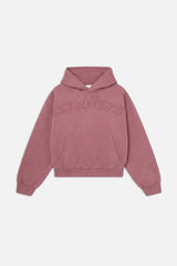 Raw Burgundy Hoodie