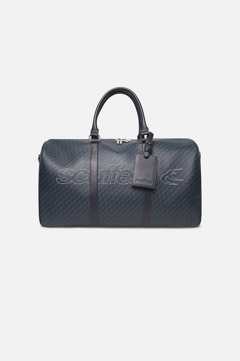 Monogram Navy Duffle Bag