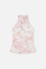 City Pink Camo Top