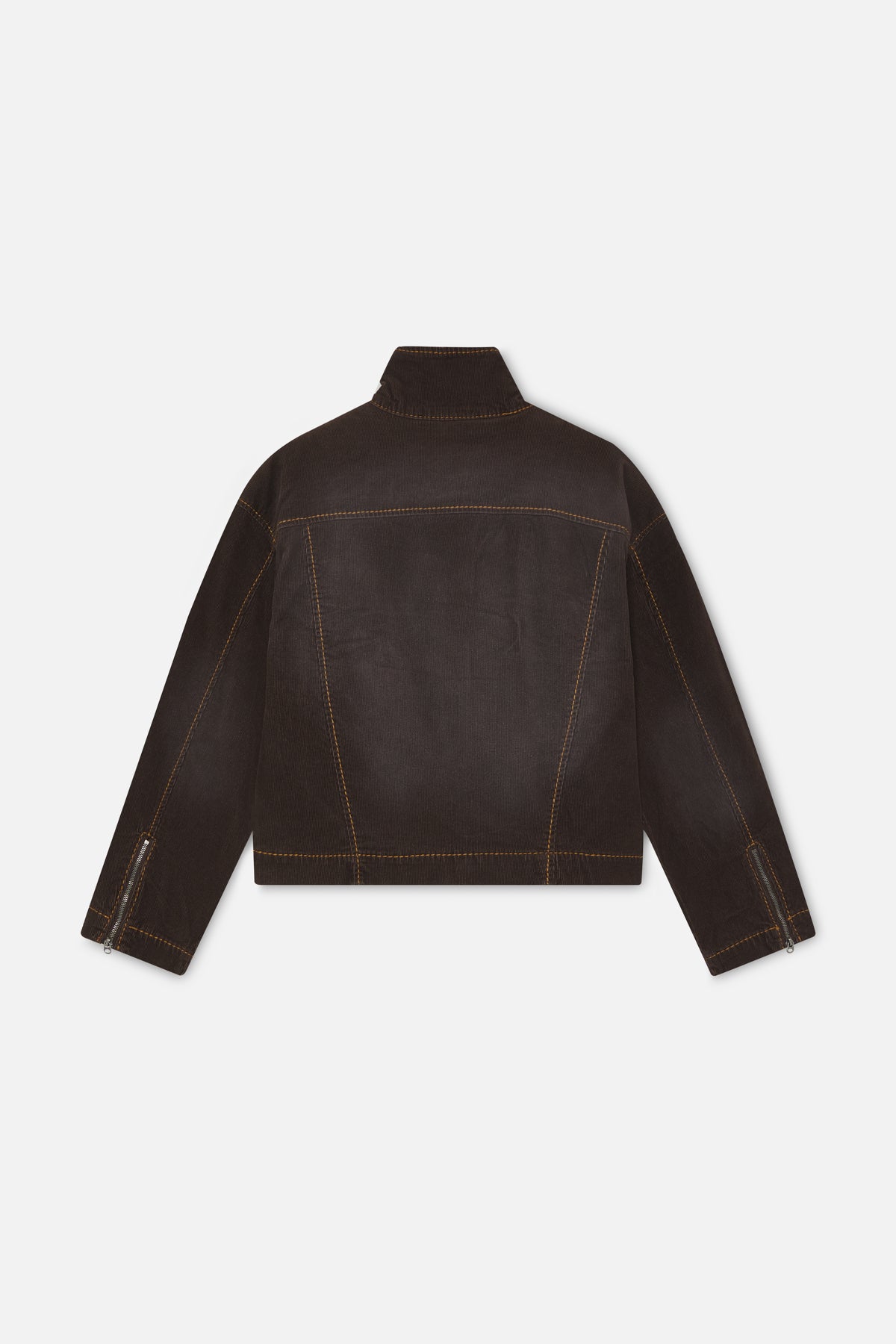 Corduroy Flared Brown Jacket