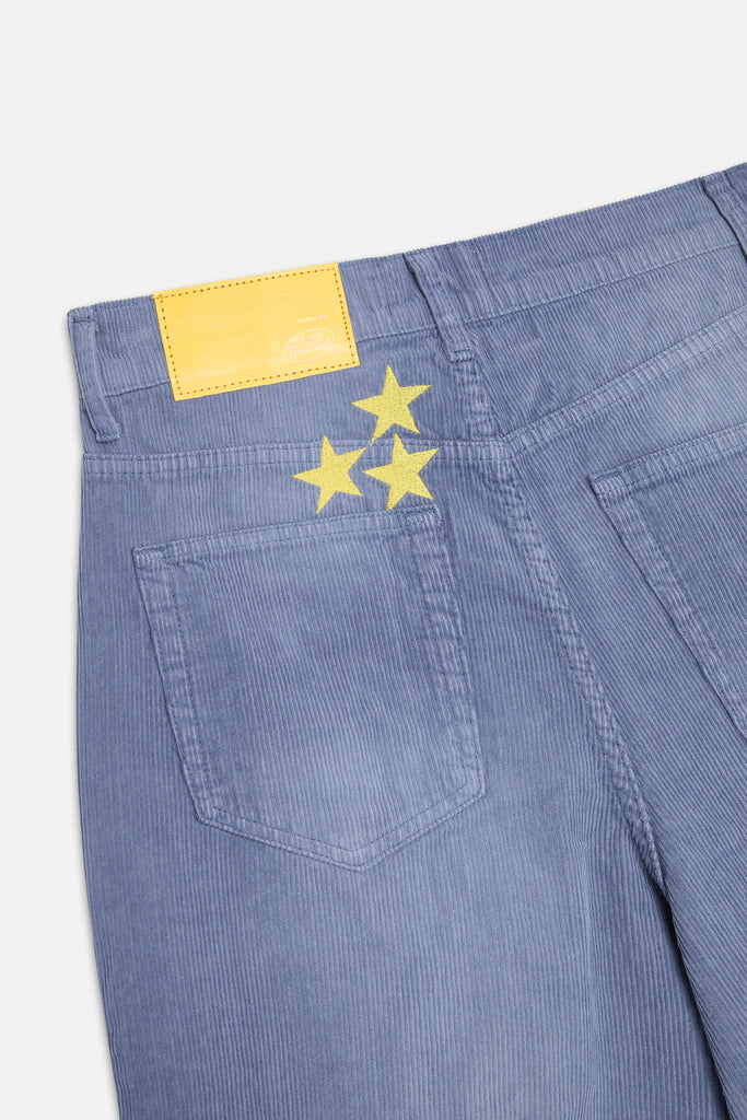 Jumbo Corduroy Blue Pants